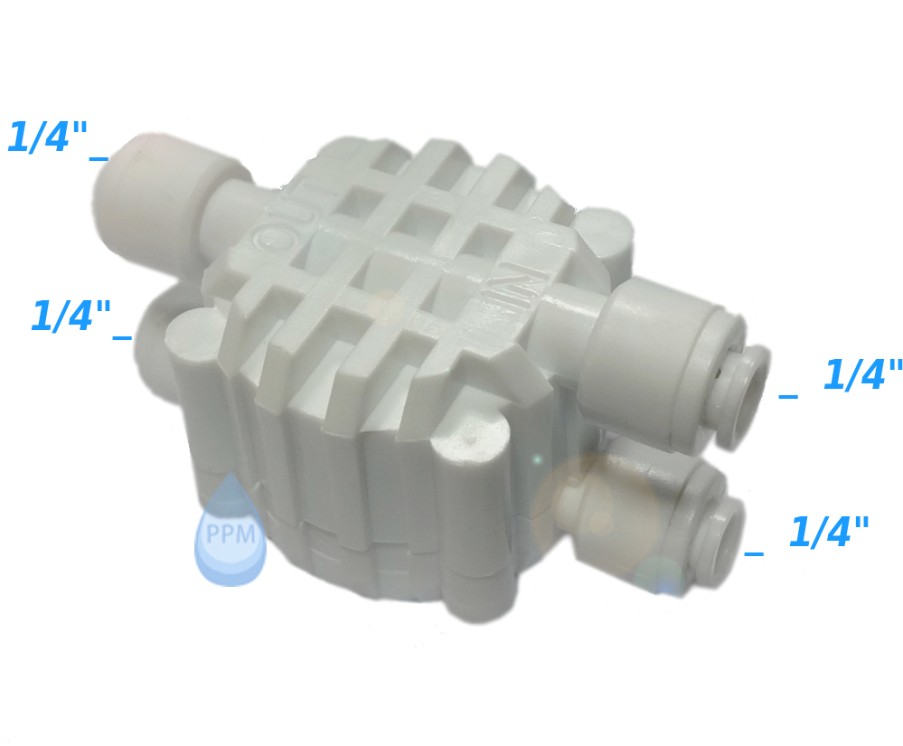 VALVOLA SHUT-OFF PER IMPIANTO OSMOSI INVERSA SERBATOIO DI ACCUMULO PRESSIONE