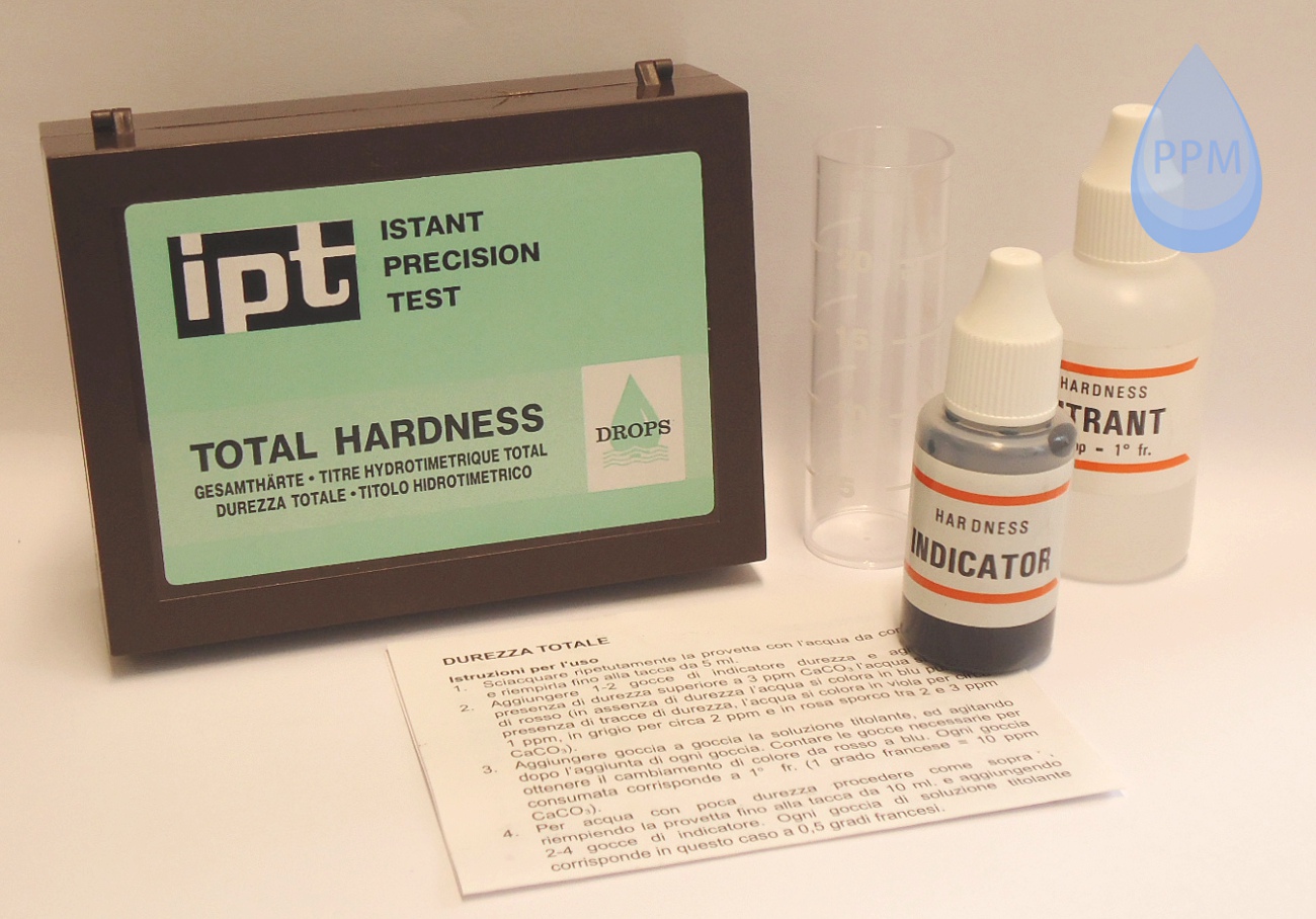 KIT RAPIDO ANALISI ACQUA PER LA MISURAZIONE DEL FERRO TEST